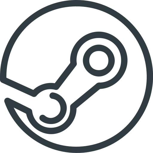 Logo, Media, Social, Steam Icon