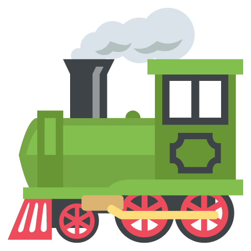 Steam Locomotive Emoji Vector Icon Free Download Vector Logos