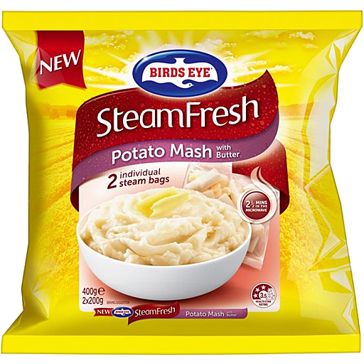 Birds Eye Birds Eye Steam Mashed Potato With Butter