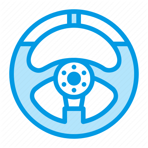 Car, Part, Steering, Wheel Icon
