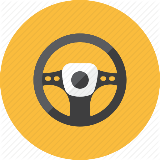 Steering, Wheel Icon