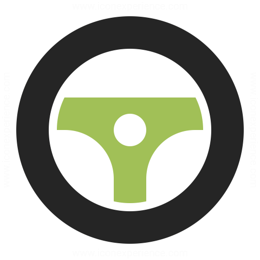 Steering Wheel Icon Iconexperience