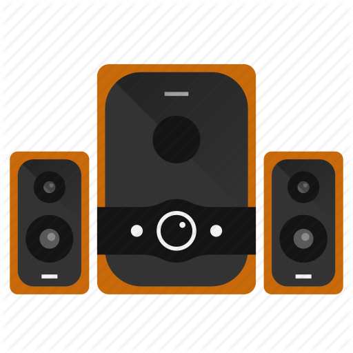 Audio, Bass, Devices, Music, Sound, Speakers, Stereo Icon