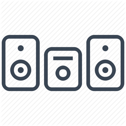 Audio, Hifi, Home, Stereo, System Icon