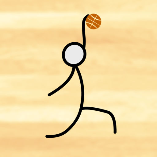 Stick Figure Slam Dunk