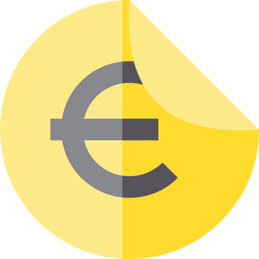 Marketing, Commerce And Shopping, Euro, Commerce, Price, Sticker Icon