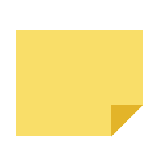 Appicns Stickies Icon Simplified App Iconset Appicns