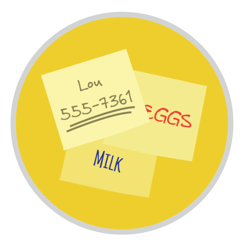 Stickies Icon Mac Stock Apps Iconset Hamza Saleem