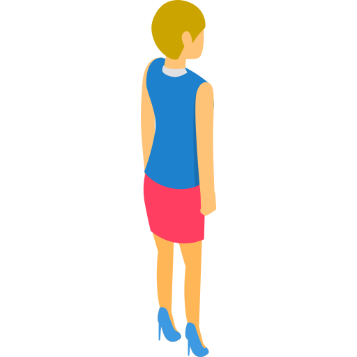 Woman Stickman Png Icon