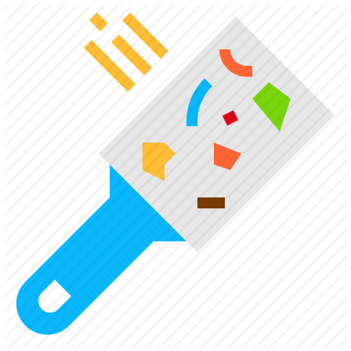 Cleaning, Roller, Sticky Icon