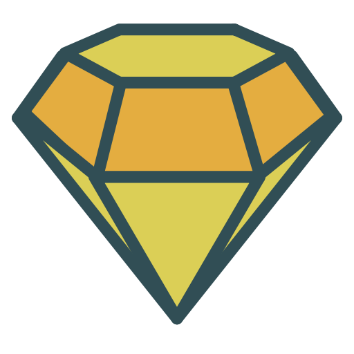 Diamond, Jewel, Brand, Precious, Stone Icon Free Of Brands Colored