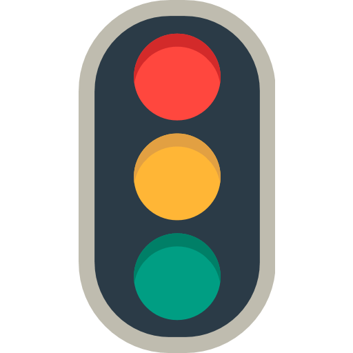 Vertical Traffic Light Emoji For Facebook, Email Sms Id