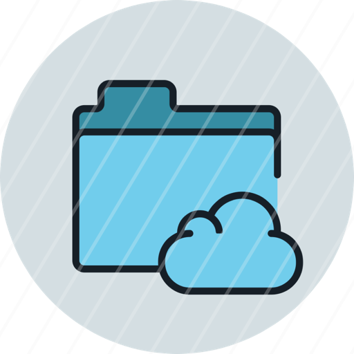 Folder Storage Iconbasket
