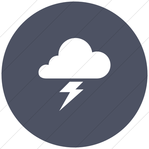 Flat Circle White On Blue Gray Ocha Humanitarians