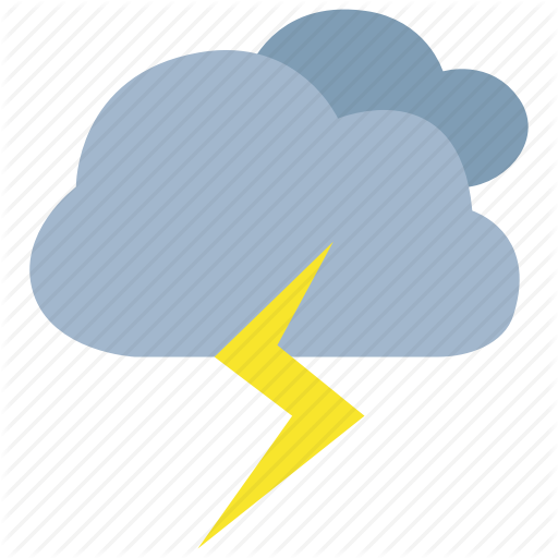 Lightning, Storm, Stormy, Thunder, Thunderstorm, Weather Icon