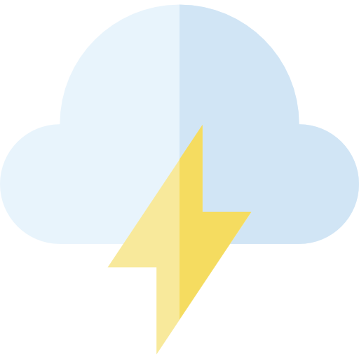 Stormy, Storm, Cloud, Ray, Electric, Bolt, Outline, Electrical