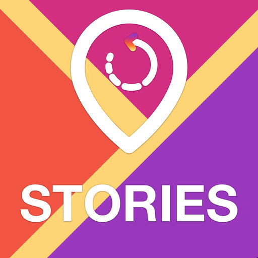 Story Map For Instagram Icon
