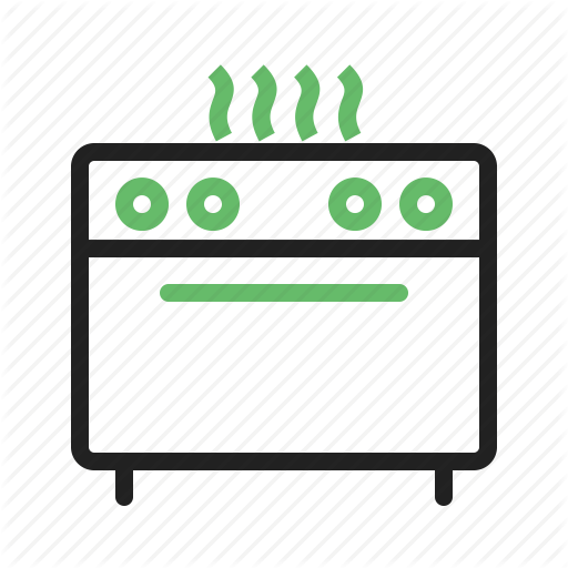 Burner, Domestic, Fuel, Gas, Heat, Kitchen, Stove Icon