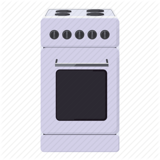 Cartoon, Cook, Cooking, Equipment, Food, Kitchen, Stove Icon