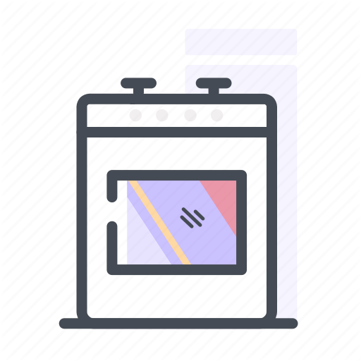 Cook, Gas, Kitchen, Stove Icon