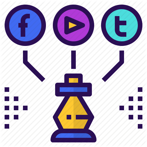 Marketing, Media, Plan, Social, Strategy Icon