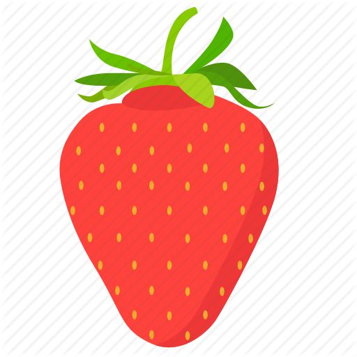 Food, Fruit, Strawberry Icon