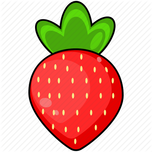 Fruit, Strawberry Icon