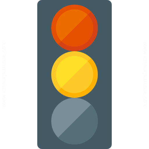 Iconexperience G Collection Trafficlight Red Yellow Icon
