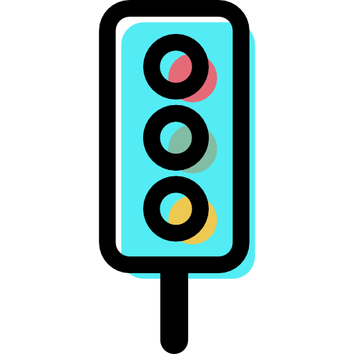 Semaphore, Regulation, Guidance, Traffic Light, Technology Icon