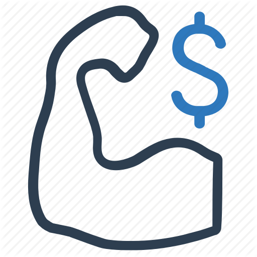 Financial, Power, Profit, Strength Icon