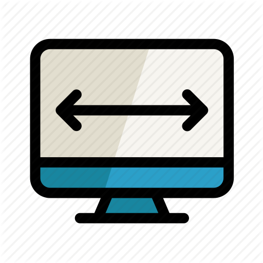 Arrow, Computer, Digital, Pc, Screen, Setting, Stretch Icon