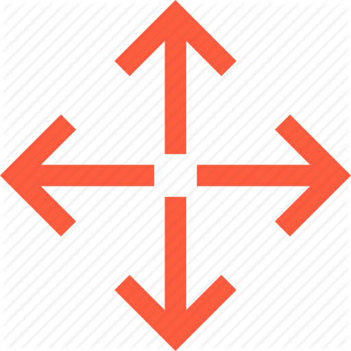 Arrow, Deploy, Expansion, Fullscreen, Spreading, Stretch Icon