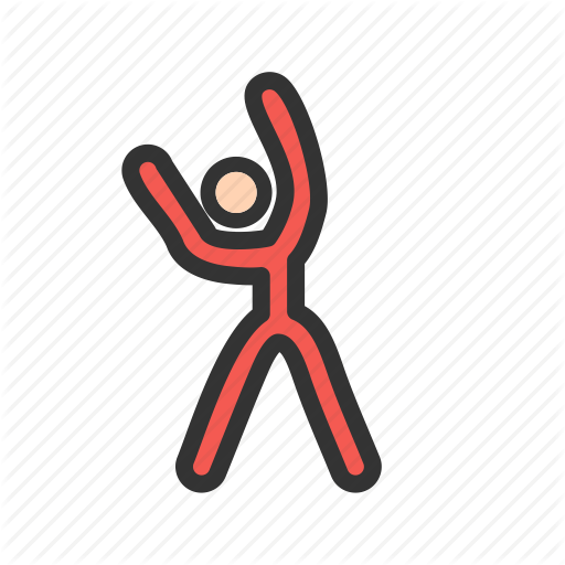 Athlete, Exercise, Fitness, Gym, Sports, Standing, Stretch Icon