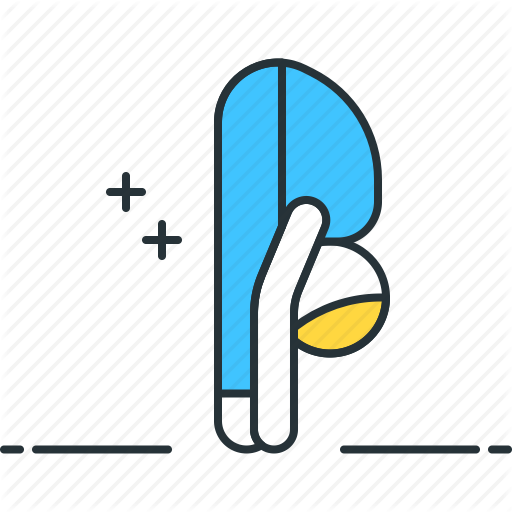 Standing Forward Bend, Stretch, Stretching, Yoga, Yoga Pose Icon