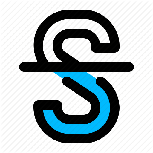 Format, Formatting, Strikethrough, Text Icon