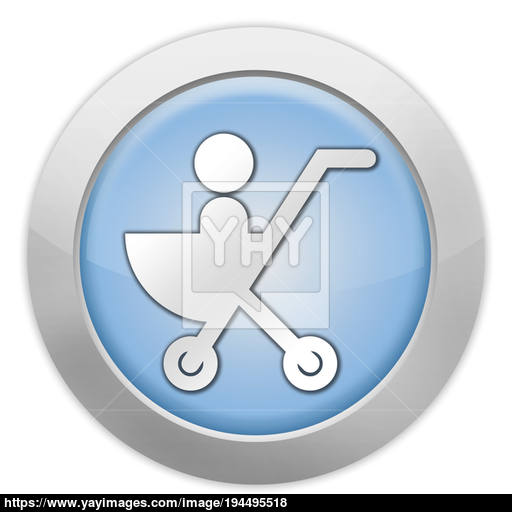 Icon, Button, Pictogram Stroller Image