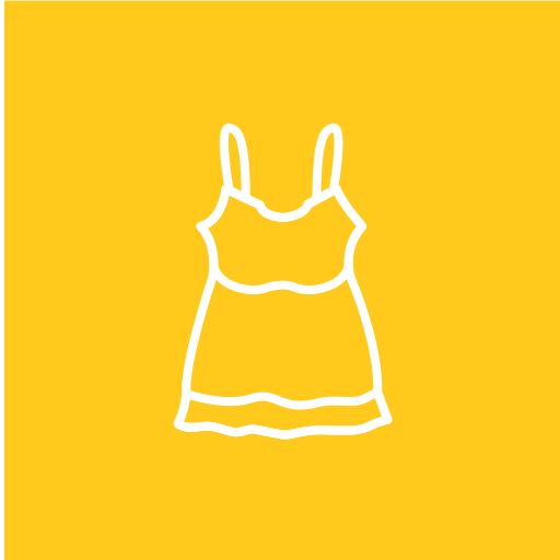 Woman's, Top Icon Free Of Clothing Icons Strong Bg