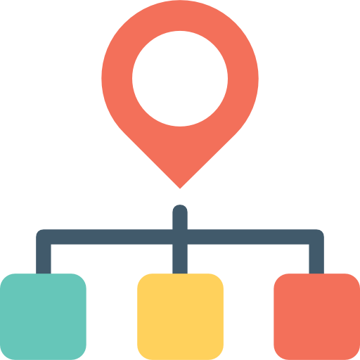 Hierarchical Structure Icon Business Vectors Market