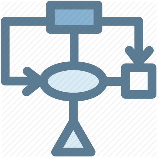 Flow, Management, Plan, Site Map, Structure Icon