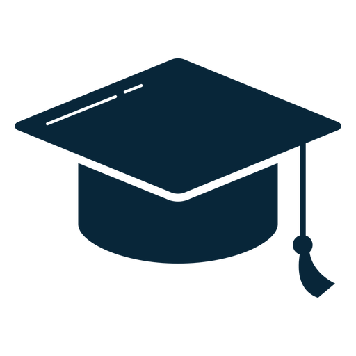 Graduation Hat Flat Icon