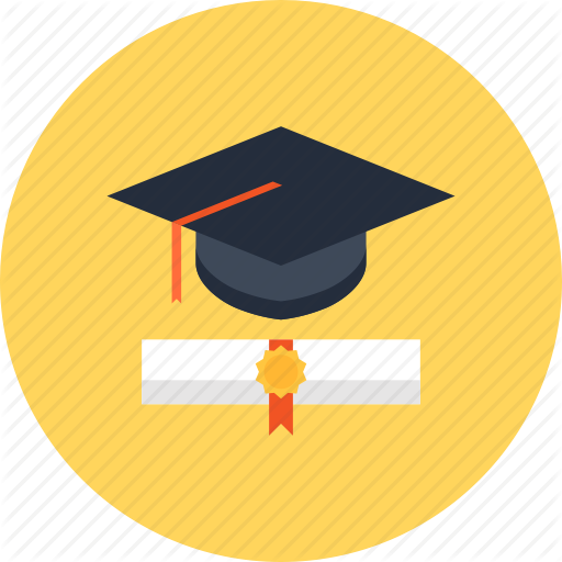 Degree, Diploma, Education, Graduation, Hat, Knowledge, Student Icon