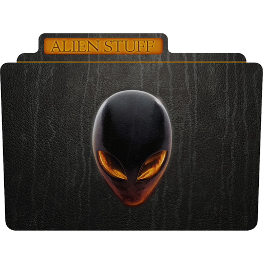 Alien Stuff Icon Tv Movie Folder Iconset Aaron Sinuhe