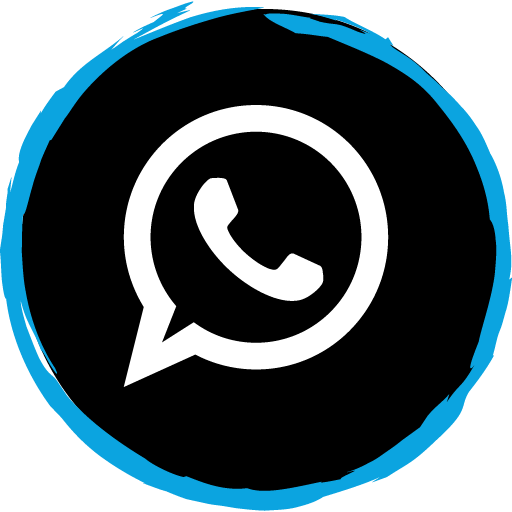 Whatsapp Free Social Media Art Brush Style Icon Designed