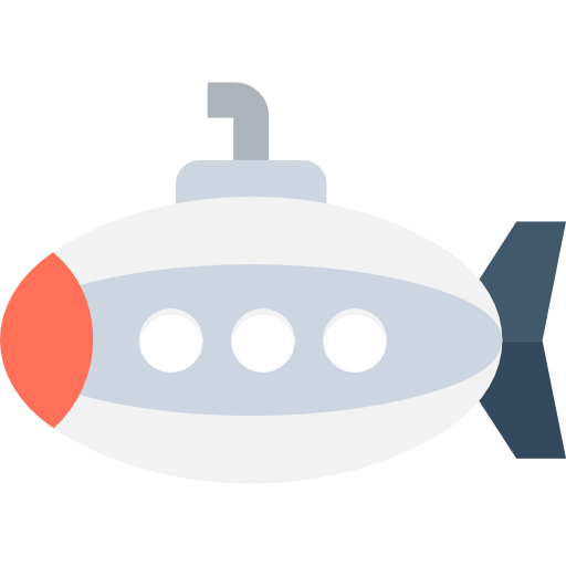 Submarine Icon Transport Vectors Market