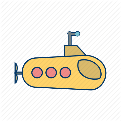 Navy, Sub Marine, Submarine Icon