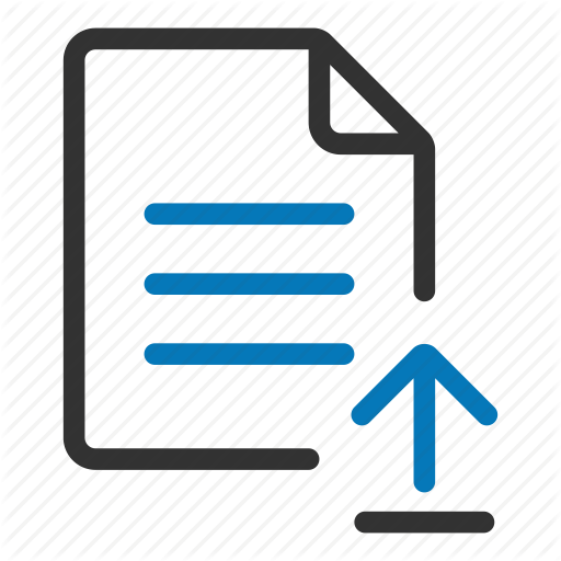 Document, File, Server, Submit, Up, Upload Icon