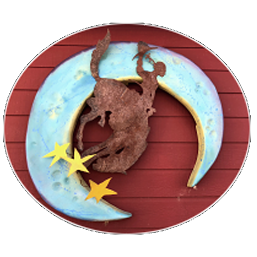 Cropped Vaquera Sobre La Luna Icon