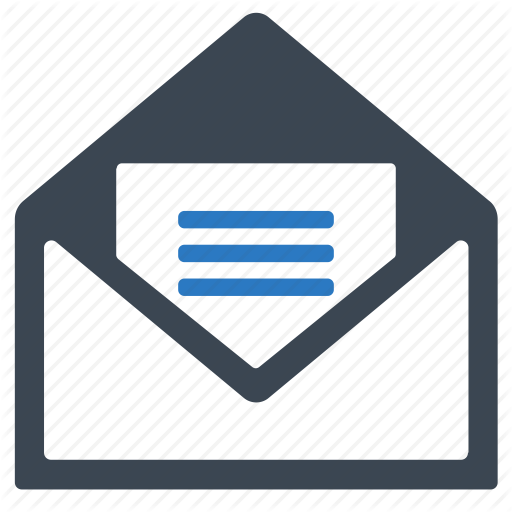 Contact Us, Email, Letter, Notice, Subscribe Icon