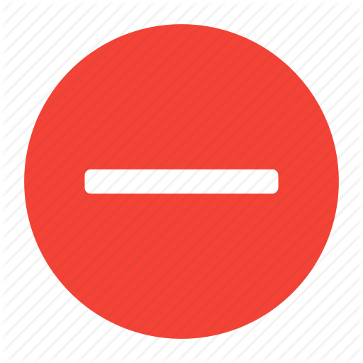 Action, Delete, Minus, Remove, Subtract Icon