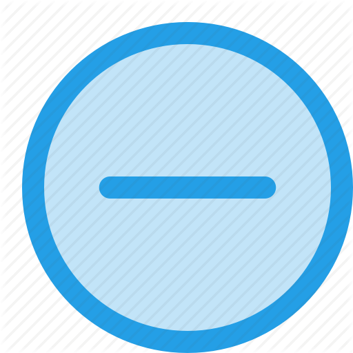 Circle, Interface, Minus, Outline, Remove, Subtract Icon